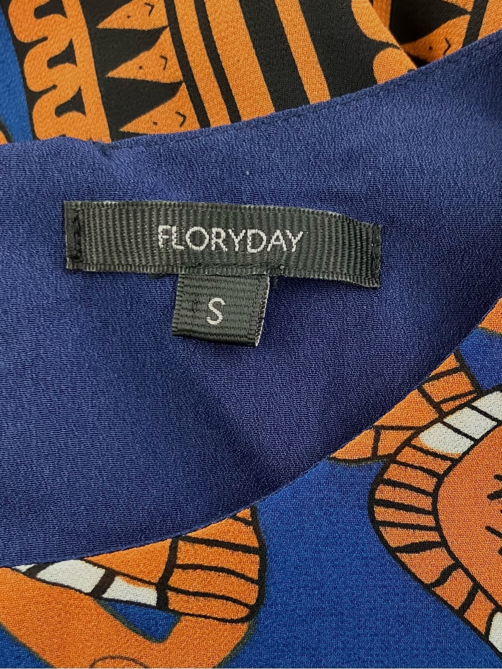 Floryday Boho Giraffe Print Maxi Dress Size 6 - Picture 6 of 7